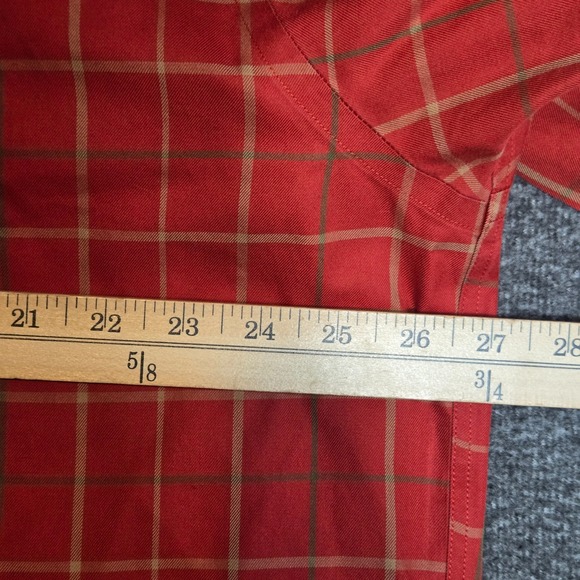 Brooks Brothers Shirt Mens XL Red Check Plaid Casual Button Down Long Sleeve - Picture 5 of 7